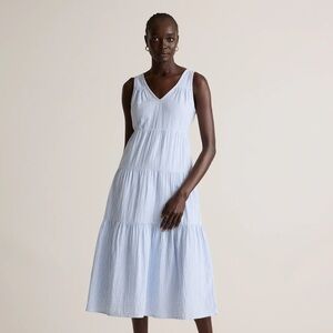 Quince Blue Tiered Sundress